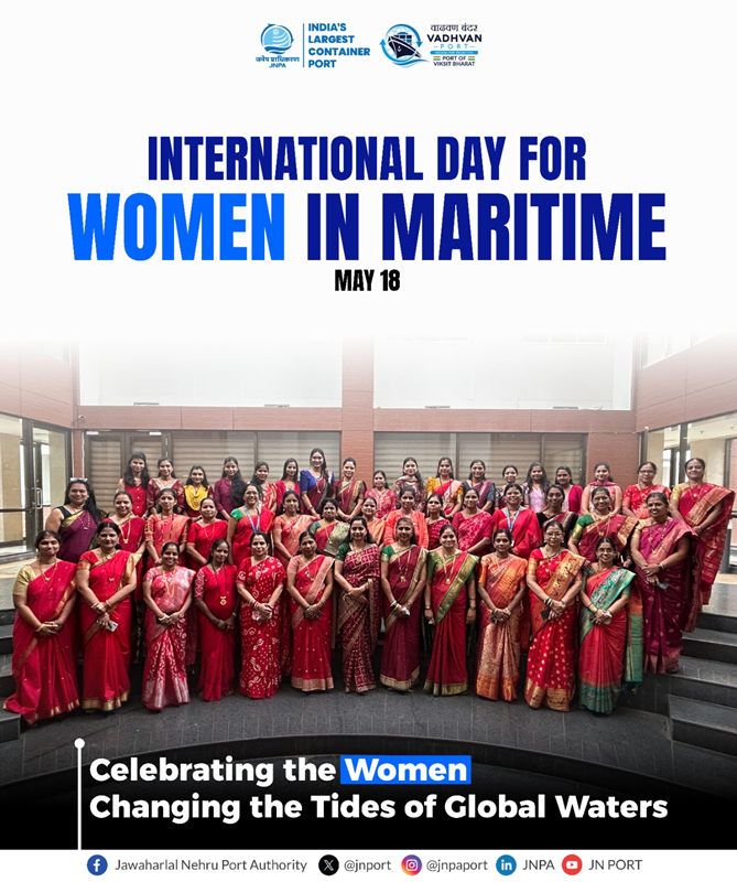 JNPA celebrates International Day for women in Maritime